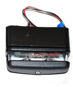 LED Number Plate Lamp with Extended Plinth