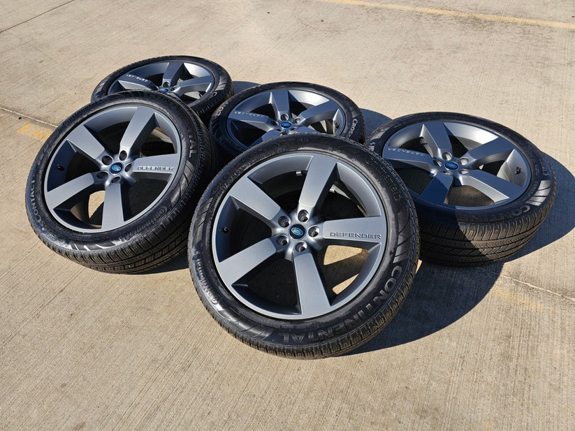 22" Land Rover Range DEFENDER OEM 72353 wheels rims CONTINENTAL 3 s l1600 20804121 4573 4452 b73a ea98074049ae