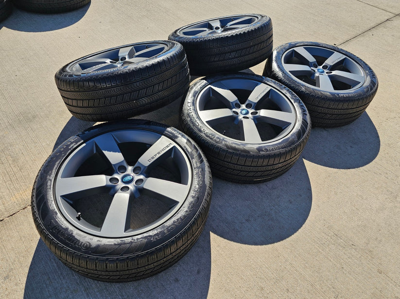 22" Land Rover Range DEFENDER OEM 72353 wheels rims CONTINENTAL 9 s l1600 2aec0214 4e7b 42a9 b6da b905e4a80af5