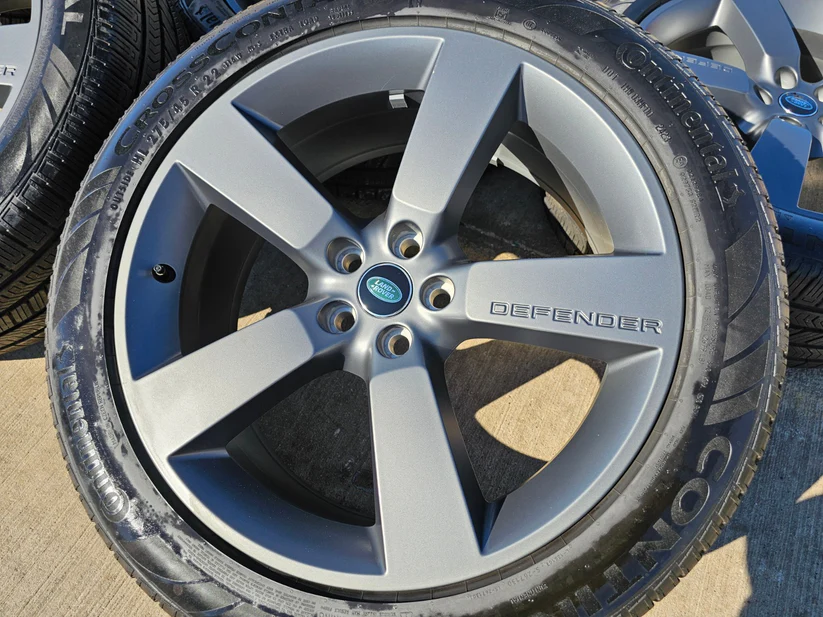 22" Land Rover Range DEFENDER OEM 72353 wheels rims CONTINENTAL 4 s l1600 e0387229 6487 431c 9bf9 8c25179332ba