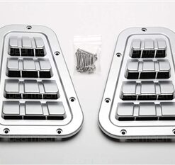 Pair Zambezi Silver Wing Top Vents