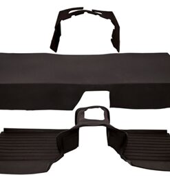 Black Moulding Matting System to Fit Defender with LT77 Gearbox