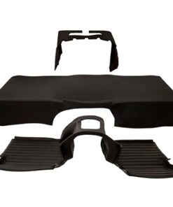 Black Moulding Matting System to Fit Defender with R380 Gearbox