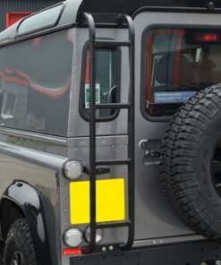 Black Aluminium ladder for Def & Series 58-16