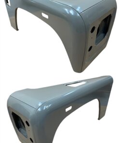RH & LH Aluminium Td5 & Tdci Complete Front Wings Top & Front & Side Assembly