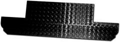 90 Bulkhead Panel Chequer Plate 2mm Black
