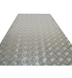 3mm Silver Bonnet chequer plate 83-07