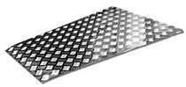 For Defender Chequer Plate Bonnet Protector - 3mm Satin