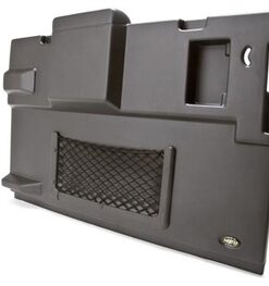 Mud Stuff Black Rear Door Card Trim for Defender 83-02 (Comes with Net)