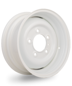 White Steel Wheel Rim
