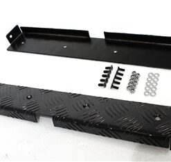 Terrafirma 3mm Black Chequer Plate 110 Rear Quarter 83-16