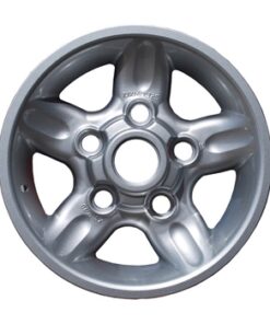 S Deep Dish Alloy Wheel 7 X 16 Silver Powder Coated OEM - For Defender, Discovery 1 and Range Rover Classic