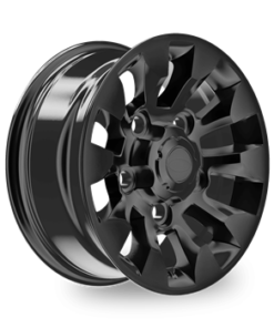 GENUINE LAND ROVER Black Sawtooth Alloy 16" x 7" ET20