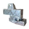 LH Def Chassis Front Dumb Iron Galvanised
