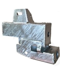 LH Def Chassis Front Dumb Iron Galvanised