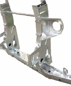 GALVANISED Rear Cross Member 90 with Long Extensions - Inc Spring Seats