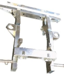 Galvanised Half Chassis for Defender 90 Td5 & Tdci 98-16 Upto trailing Link