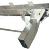 Galvanised Rear Cross Member with Extensions for Defender 90 (No Anti Roll Bar Mounts)