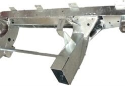 Galvanised Rear Cross Member with Extensions for Defender 90 (No Anti Roll Bar Mounts)