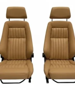 Fluted leather Recaro Classic heated front seats fit Land Rover Defender 90 110