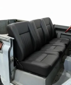 Fluted Leather Deluxe Set 3 Front Seats Suitable for Series 2 and Series 3 Land Rovers