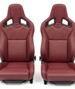 Standard Tan Leather Heated Recaro Pair of Front Seats Fit Land Rover Defender 90 110 130