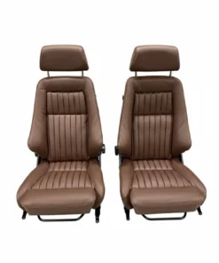 Fluted leather Recaro Classic heated front seats fit Land Rover Defender 90 110