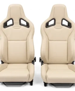 Standard Tan Leather Heated Recaro Pair of Front Seats Fit Land Rover Defender 90 110 130