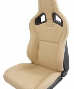 Standard Tan Leather Heated Recaro Pair of Front Seats Fit Land Rover Defender 90 110 130