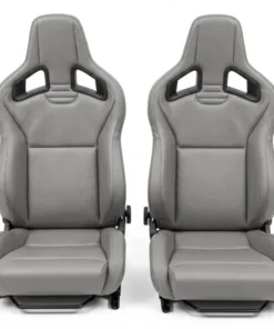 Standard Tan Leather Heated Recaro Pair of Front Seats Fit Land Rover Defender 90 110 130