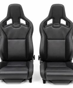 Standard Tan Leather Heated Recaro Pair of Front Seats Fit Land Rover Defender 90 110 130