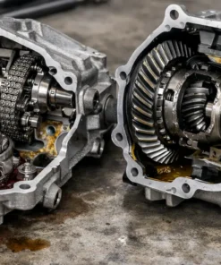 Gearbox, Clutch and Transfer Box